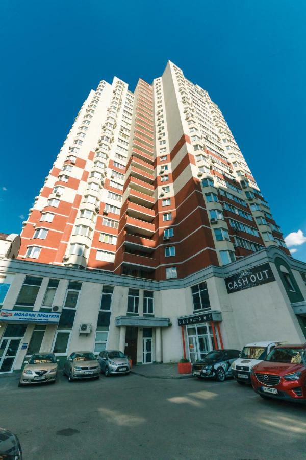Люкс Апартаменты С 3 Комнатами Княжий Затон Kyiv Exterior foto